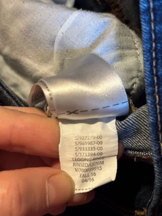 Gap Legging Women's Dark Wash Jeans Size 10/30 - Picture 4 of 6